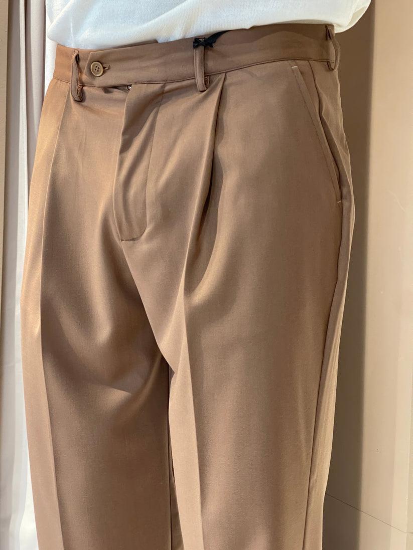 Underground Couture Pantalone Cammello 1 pence Prezzo Ridotto