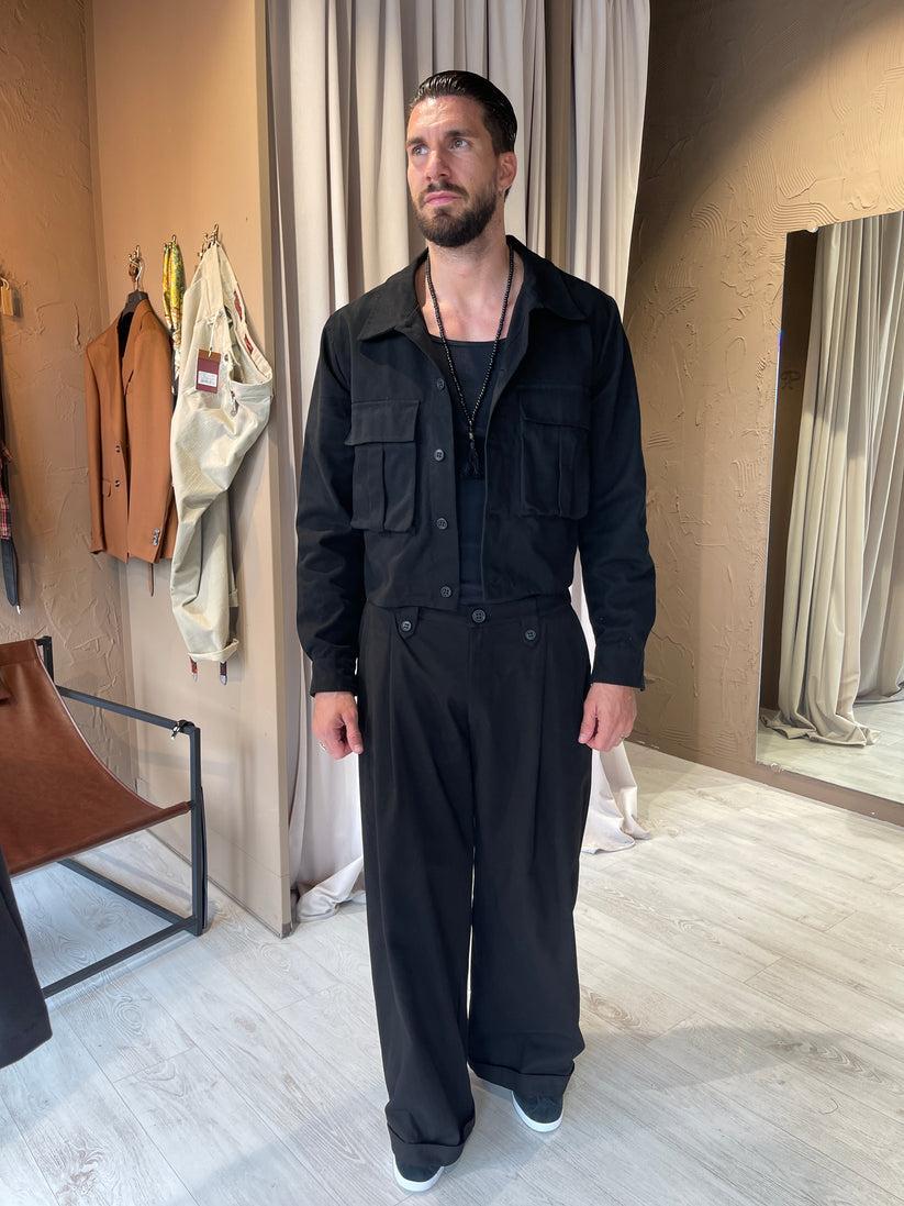 Underground Couture Pantalone Parigi Nero Novità
