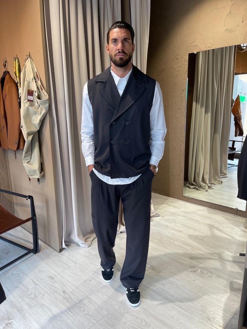 Underground Couture Pantalone Berlino Grigio Sconto