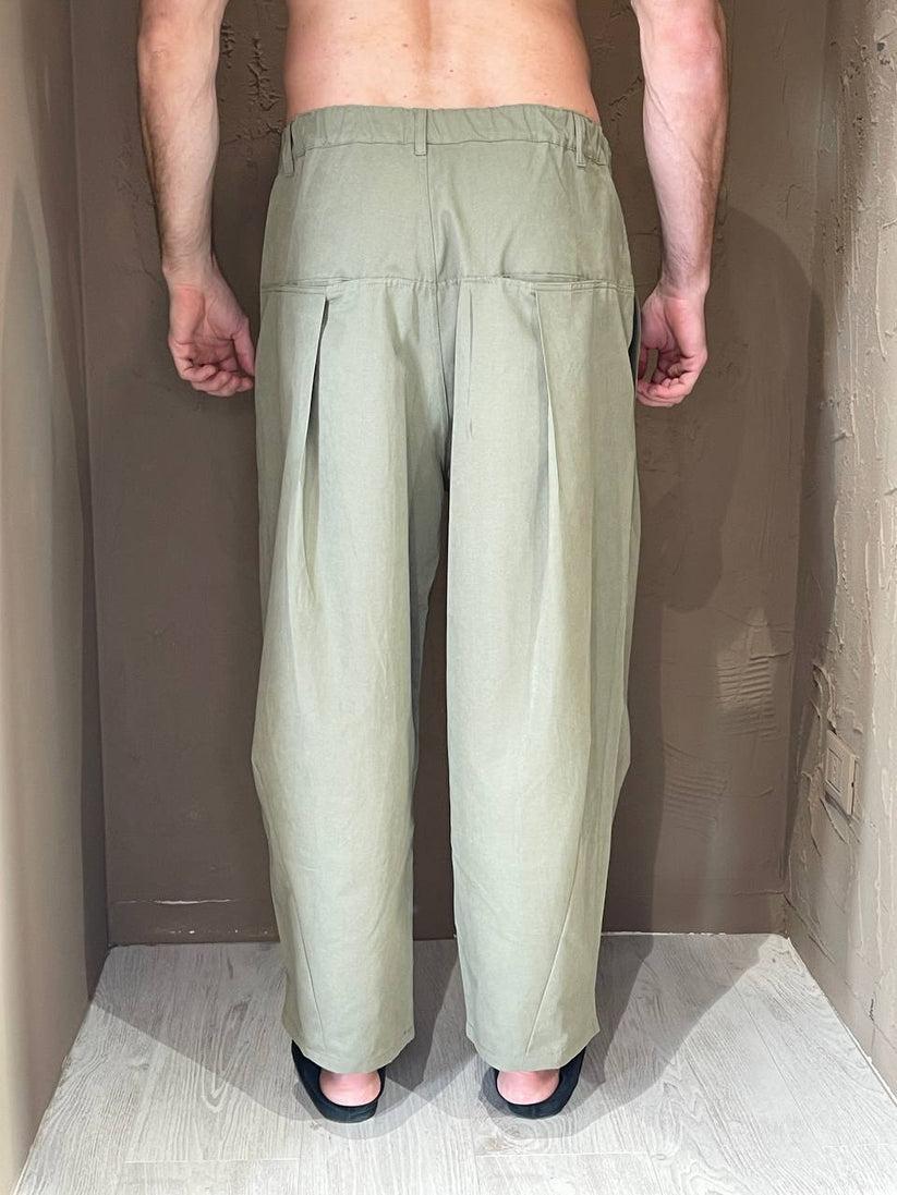 Underground Couture Pantalone Japan Verde Vendite Flash