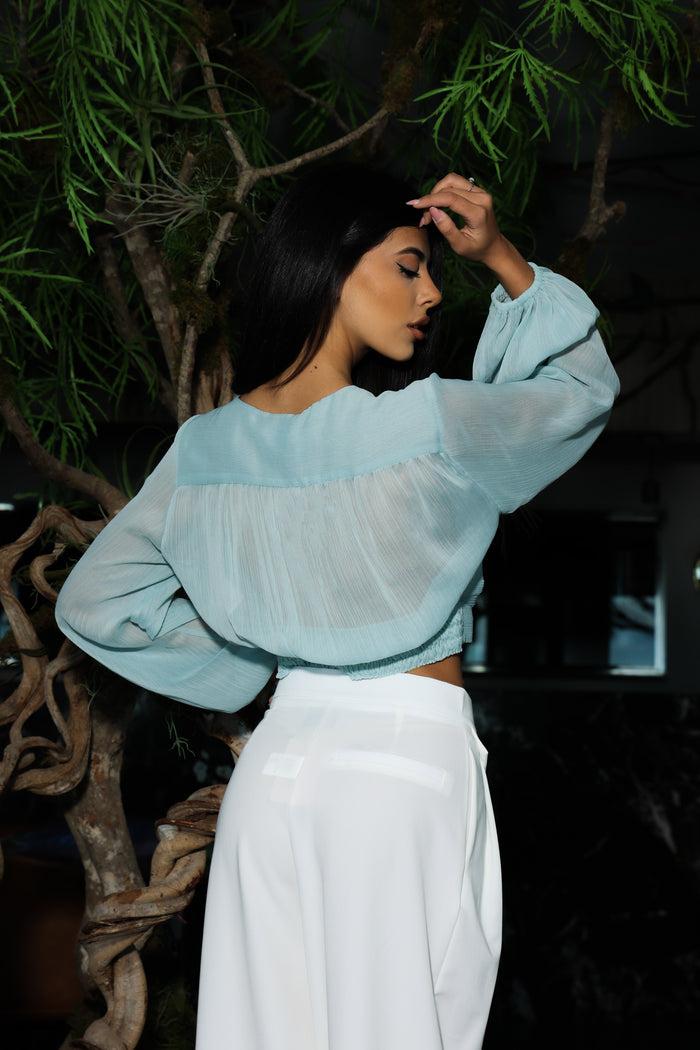 Veronica Iorio Blusa Intreccio Prezzo Ridotto