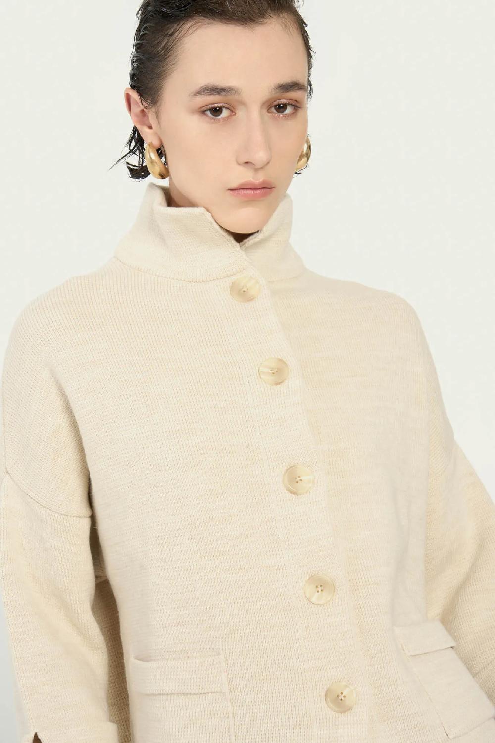 Vicario cinque Giacca in lana e alpaca Musc Fino Al -60%