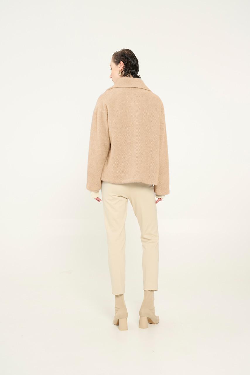Vicario cinque Cappotto corto monopetto Ceanna Outlet