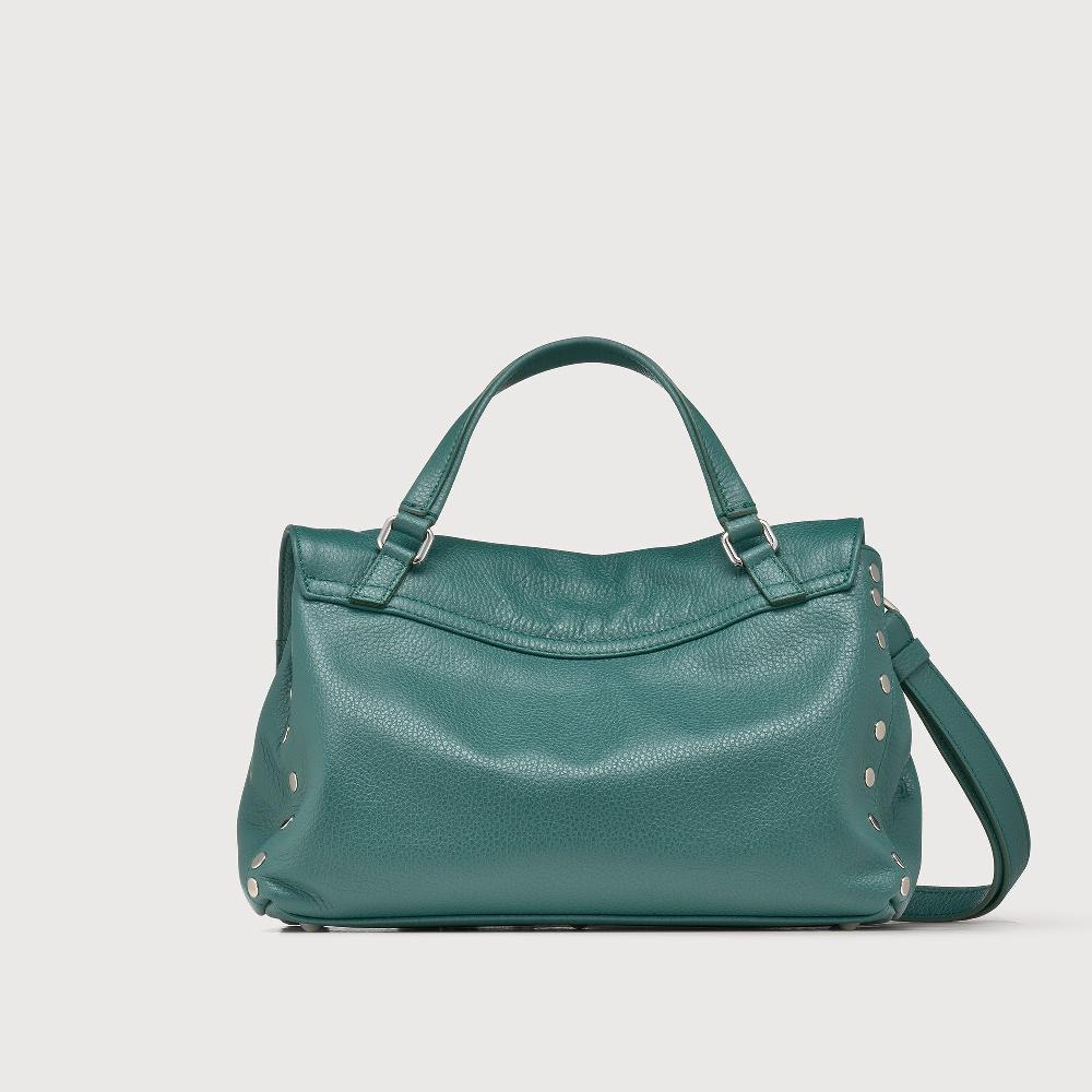 Zanellato BORSA POSTINA® SMALL IN PELLE MARTELLATA GREEN ACCA | Zanellato Fino Al -60%