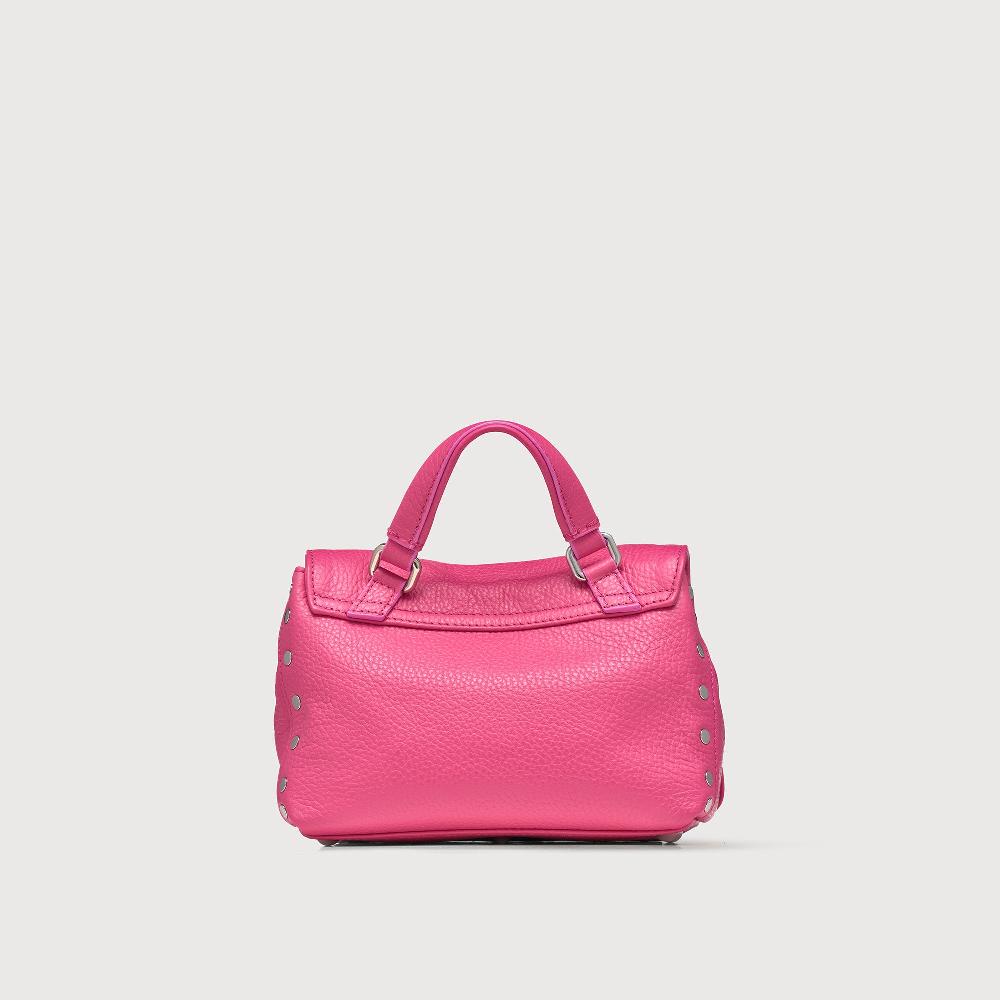 Zanellato BORSA POSTINA® BABY IN PELLE MARTELLATA PINK ORCHIDEA | Zanellato Presa