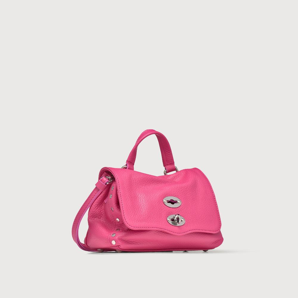 Zanellato BORSA POSTINA® BABY IN PELLE MARTELLATA PINK ORCHIDEA | Zanellato Sconto