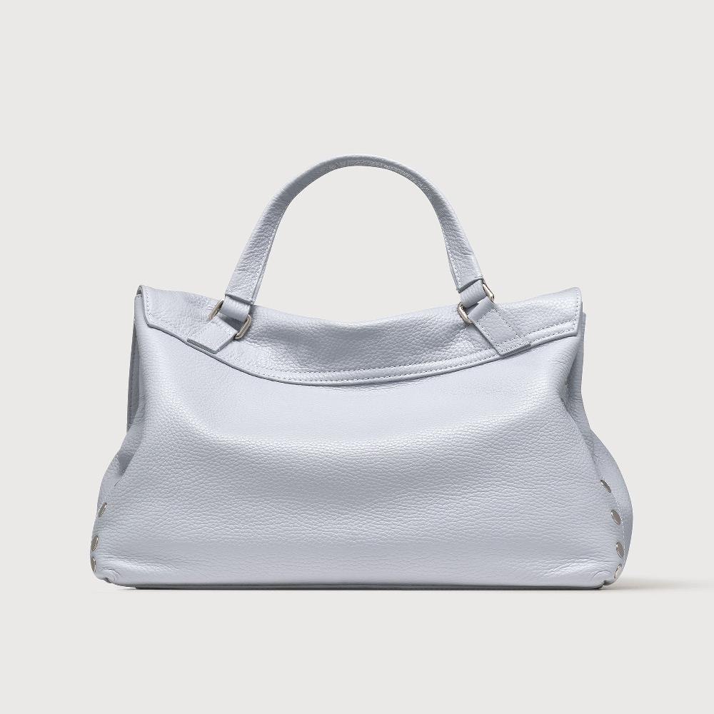 Zanellato BORSA POSTINA® MEDIUM IN PELLE MARTELLATA GREY CLOUD | Zanellato Offerta