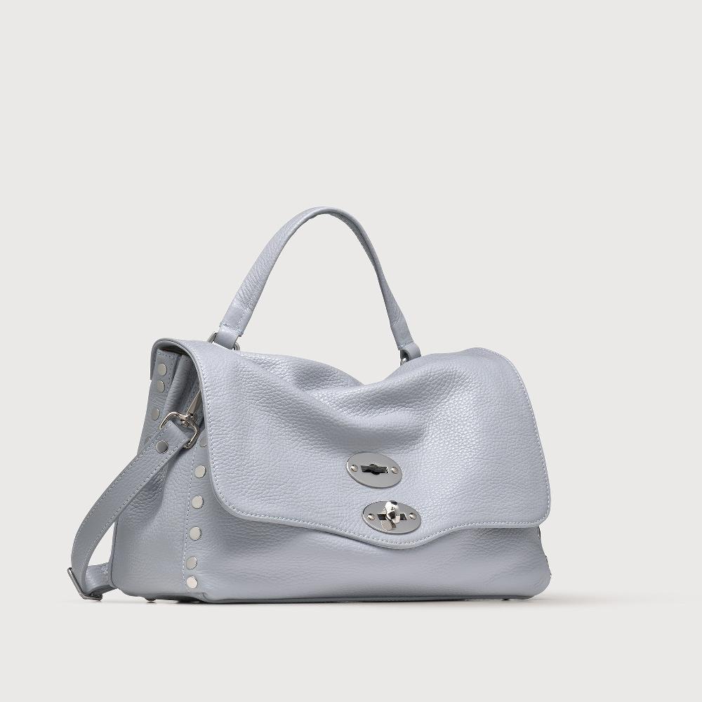 Zanellato BORSA POSTINA® SMALL IN PELLE MARTELLATA GREY CLOUD | Zanellato Economico