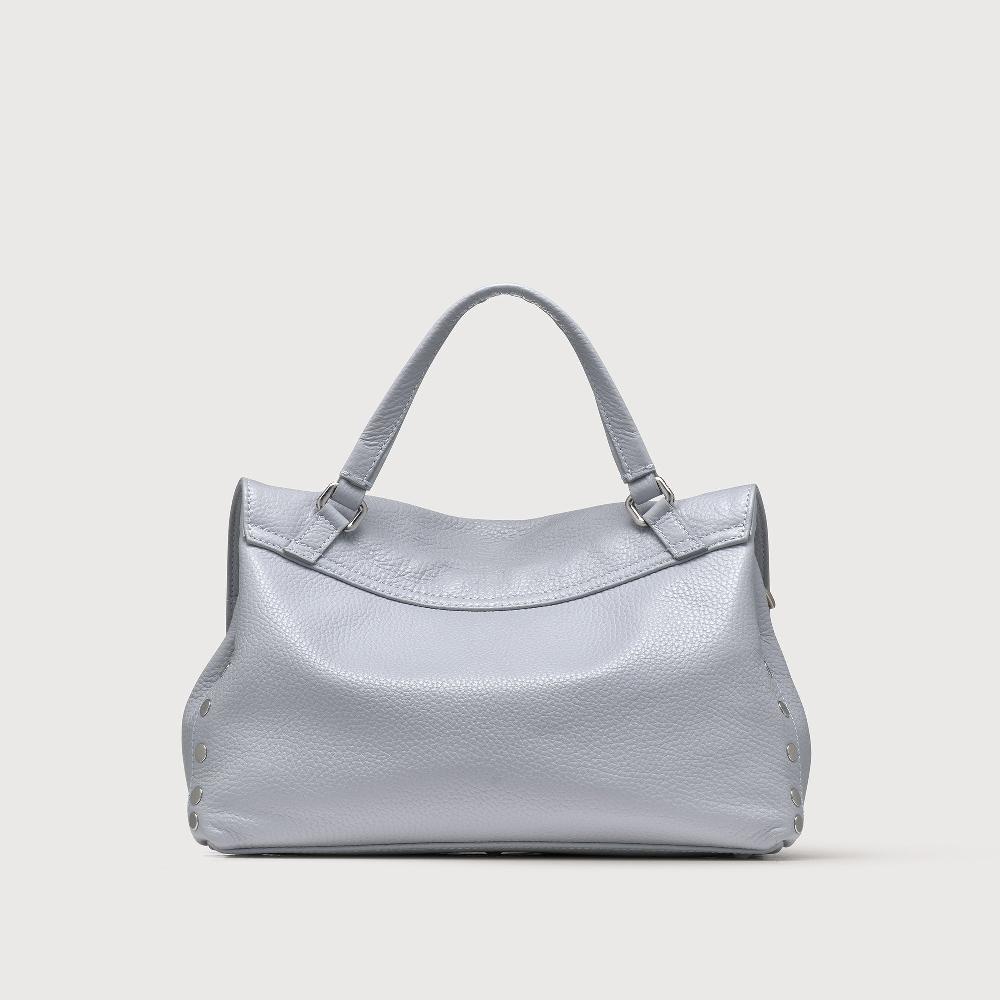 Zanellato BORSA POSTINA® SMALL IN PELLE MARTELLATA GREY CLOUD | Zanellato Economico