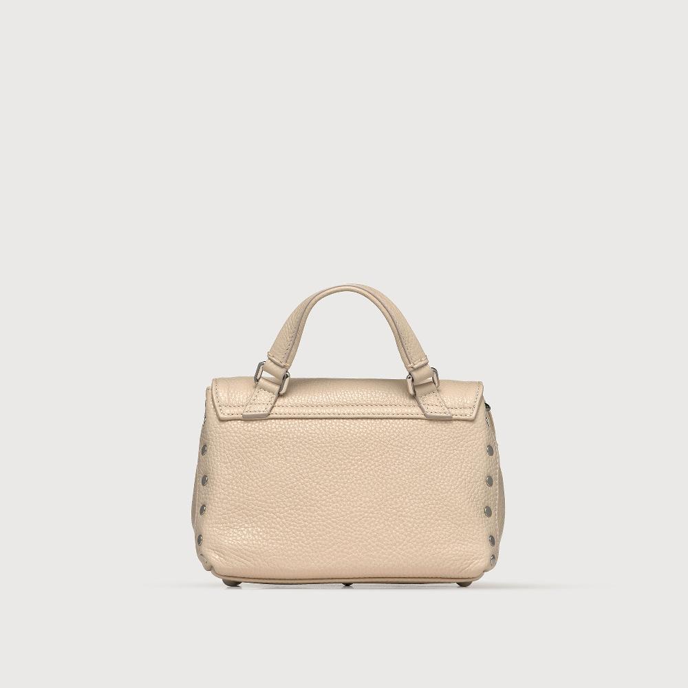 Zanellato BORSA POSTINA® BABY IN PELLE MARTELLATA WHITE BIANCONE | Zanellato Offerte