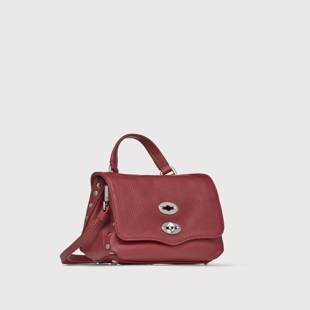 Zanellato BORSA POSTINA® BABY IN PELLE MARTELLATA RED OPERA | Zanellato Saldi Di Fabbrica