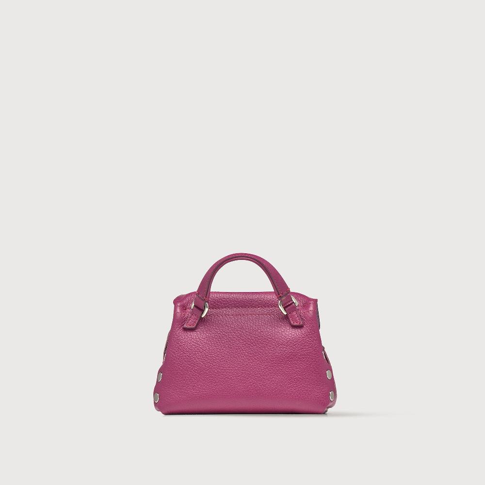 Zanellato BORSA POSTINA® SUPER BABY IN PELLE LAMINATA PURPLE BONARDA | Zanellato I Più Venduti