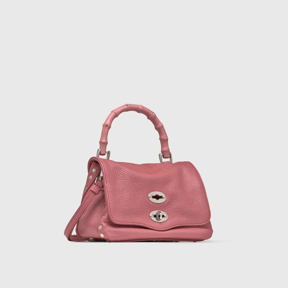 Zanellato BORSA POSTINA® BABY IN PELLE MARTELLATA PINK ROSATO | Zanellato Moda