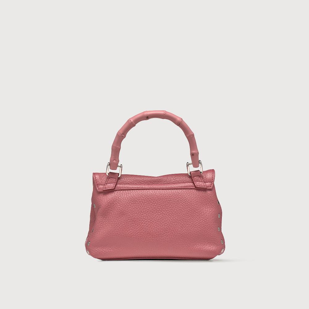 Zanellato BORSA POSTINA® BABY IN PELLE MARTELLATA PINK ROSATO | Zanellato Moda