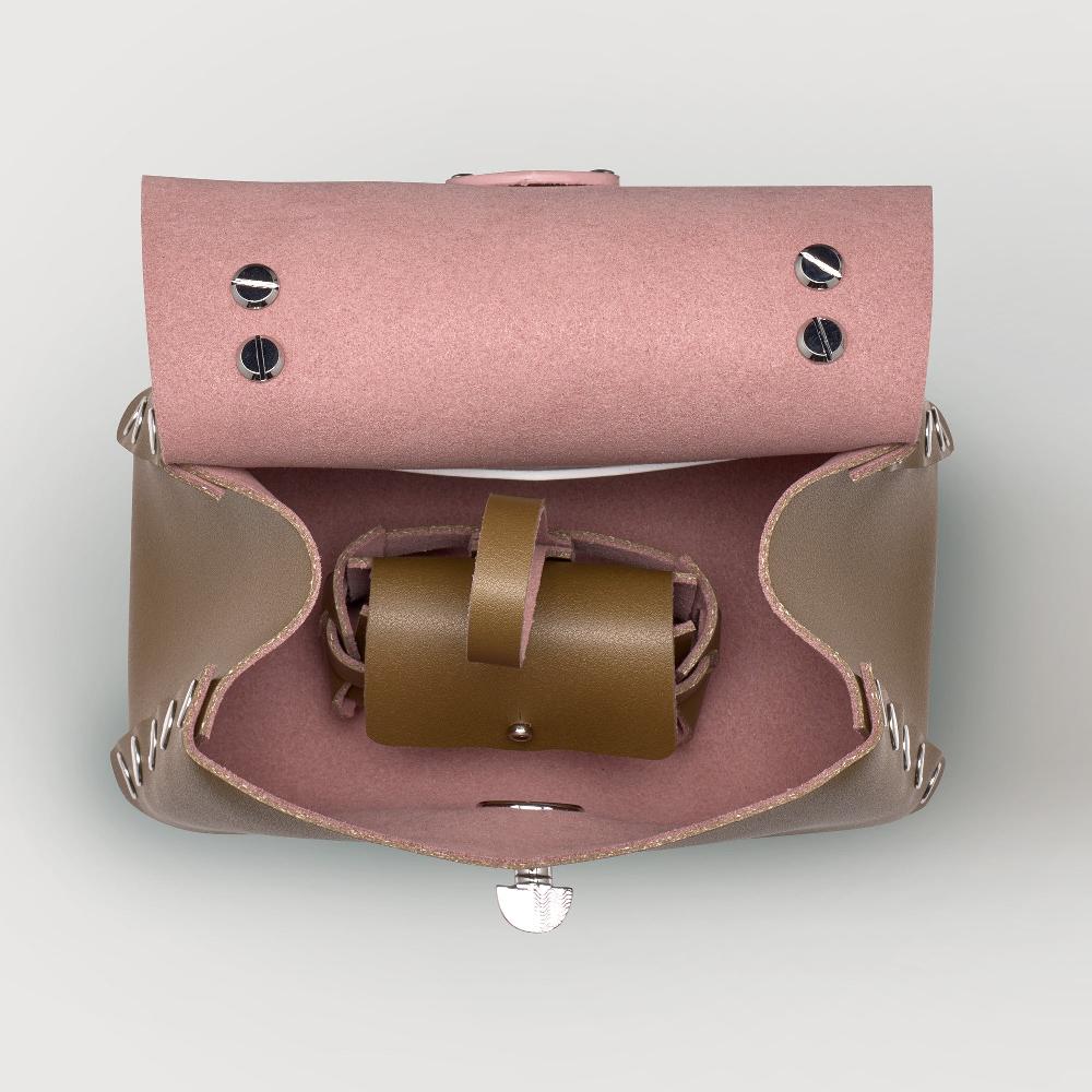 Zanellato BORSA POSTINA® SUPER BABY IN PELLE RIGENERATA GREEN PANTELLERIA | Zanellato 2025