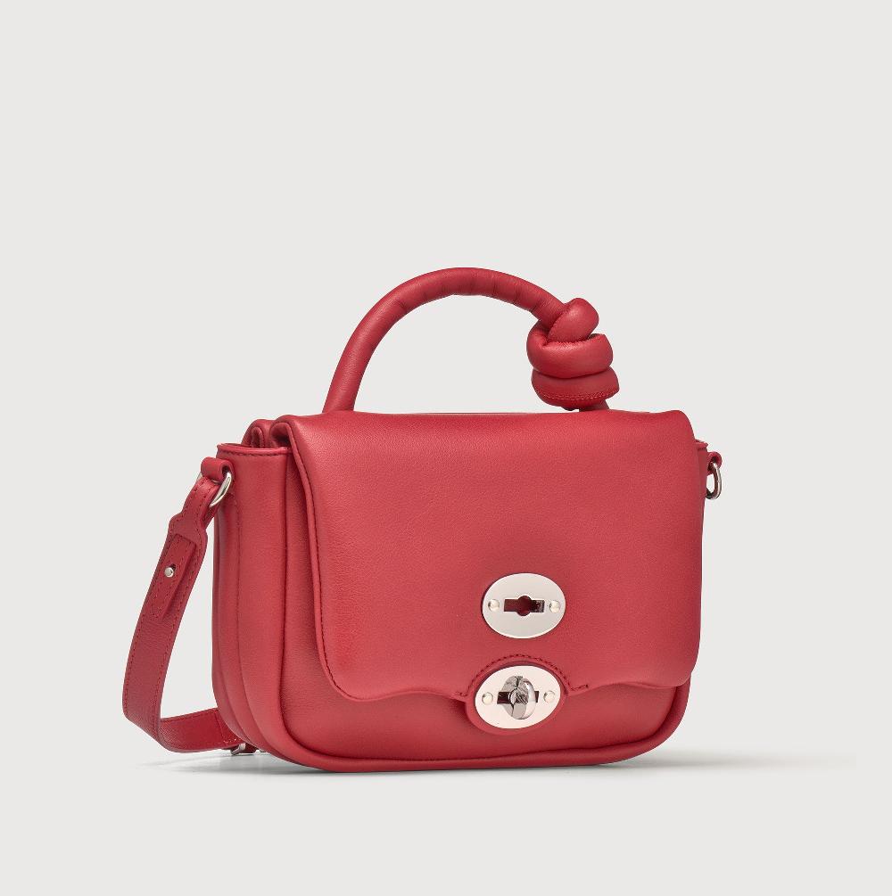 Zanellato BORSA ELLA SOFT SMALL IN PELLE LISCIA RED VALTELLINA | Zanellato Consegna Veloce