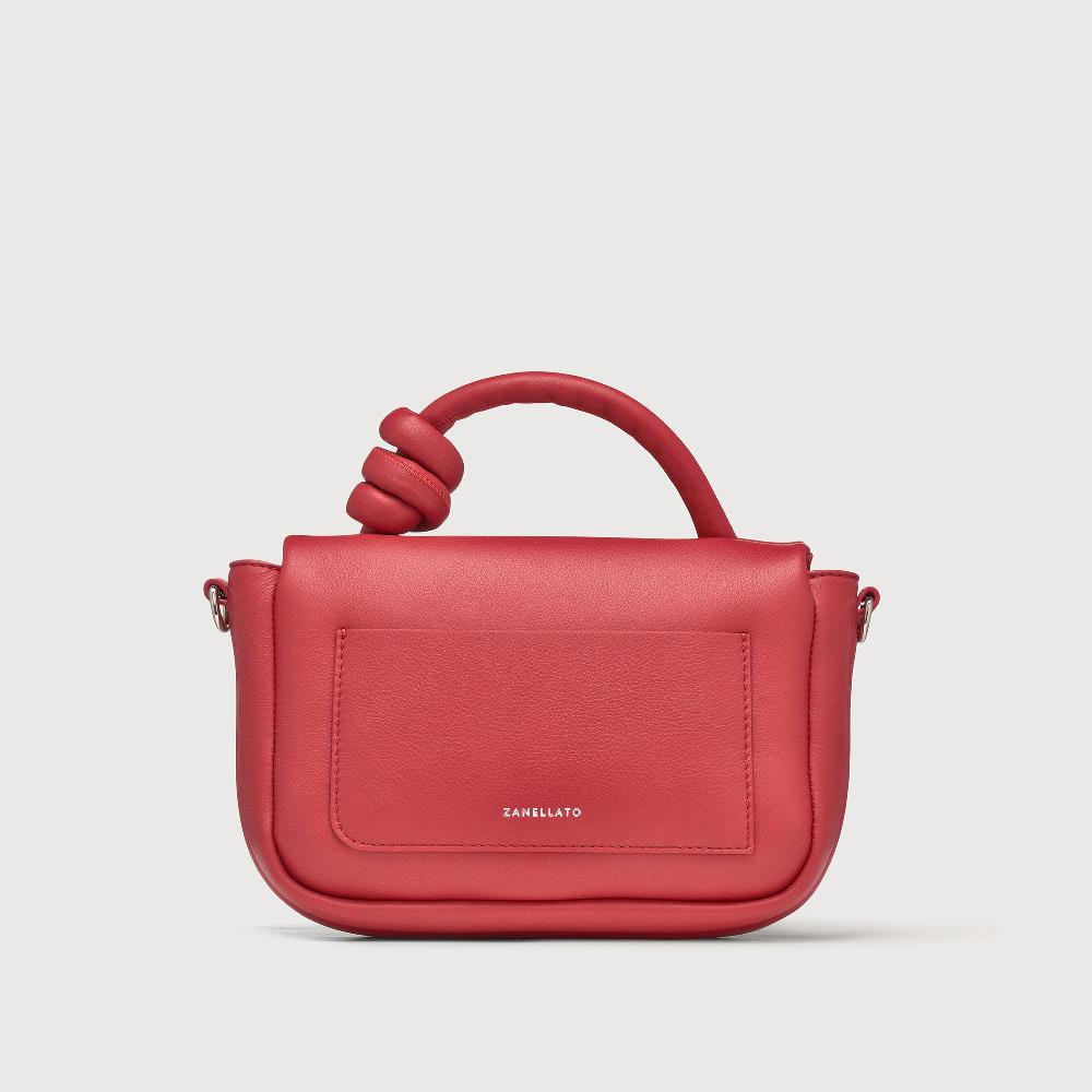 Zanellato BORSA ELLA SOFT SMALL IN PELLE LISCIA RED VALTELLINA | Zanellato Consegna Veloce