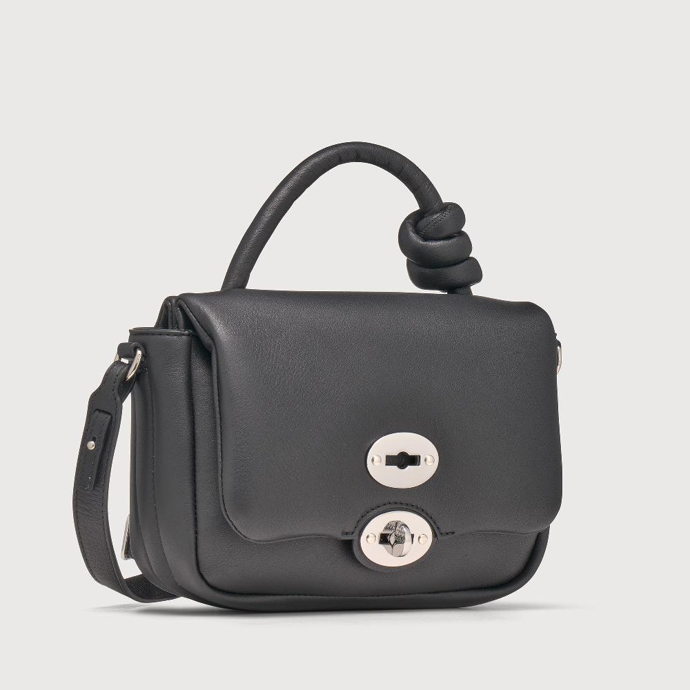 Zanellato BORSA ELLA SOFT MEDIUM IN PELLE LISCIA BLACK NERO | Zanellato Promozione Limitata