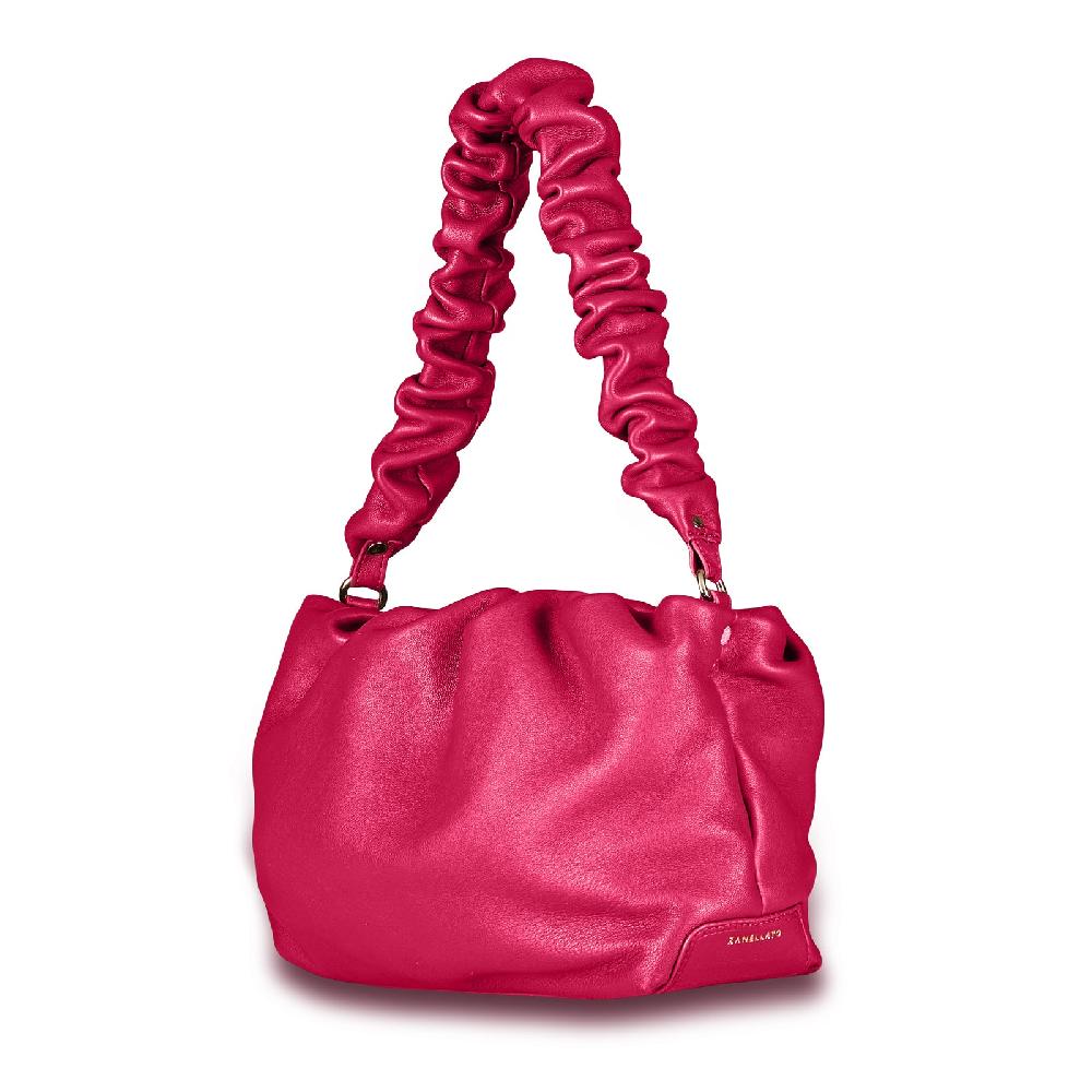 Zanellato BORSA TULIPA UNICA IN PELLE LISCIA ROSE ORCHIDEA | Zanellato Novità