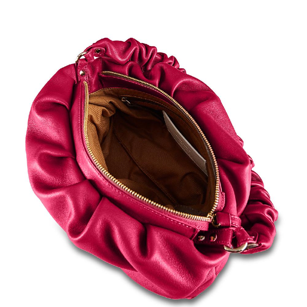 Zanellato BORSA TULIPA UNICA IN PELLE LISCIA ROSE ORCHIDEA | Zanellato Novità