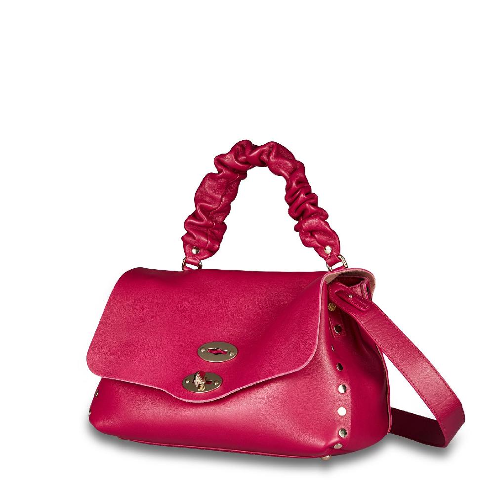 Zanellato BORSA POSTINA® SMALL IN PELLE LISCIA ROSE ORCHIDEA | Zanellato Presa
