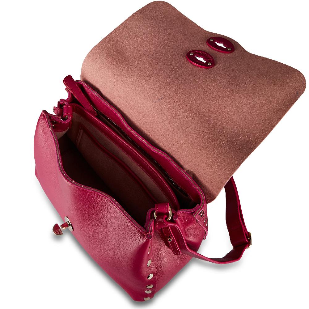 Zanellato BORSA POSTINA® SMALL IN PELLE LISCIA ROSE ORCHIDEA | Zanellato Presa