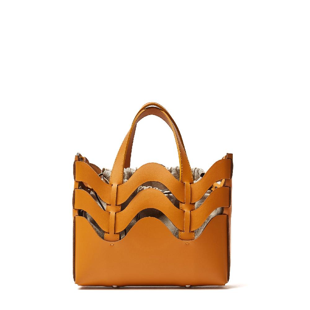 Zanellato BORSA DUNE SMALL IN PELLE RIGENERATA ORANGE ARANCETO | Zanellato Sconto