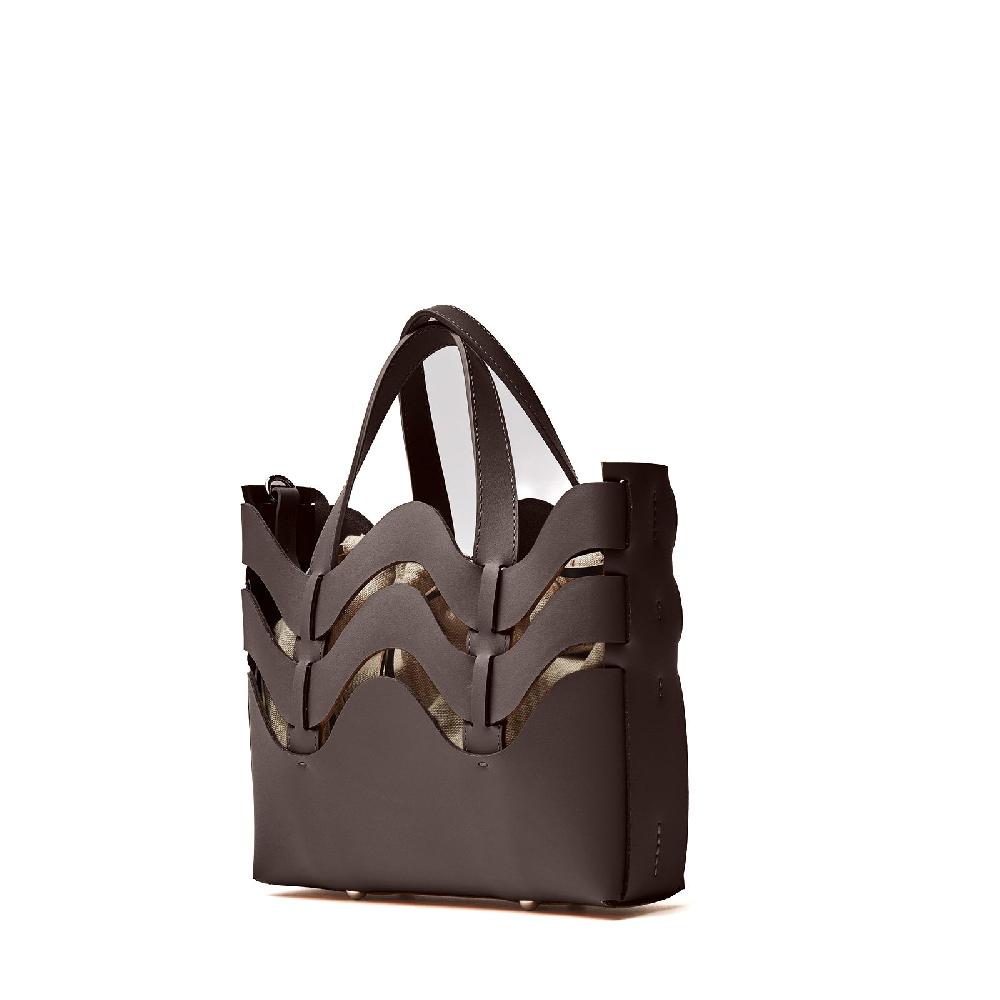 Zanellato BORSA DUNE SMALL IN PELLE RIGENERATA BROWN WENGHE | Zanellato Offerta