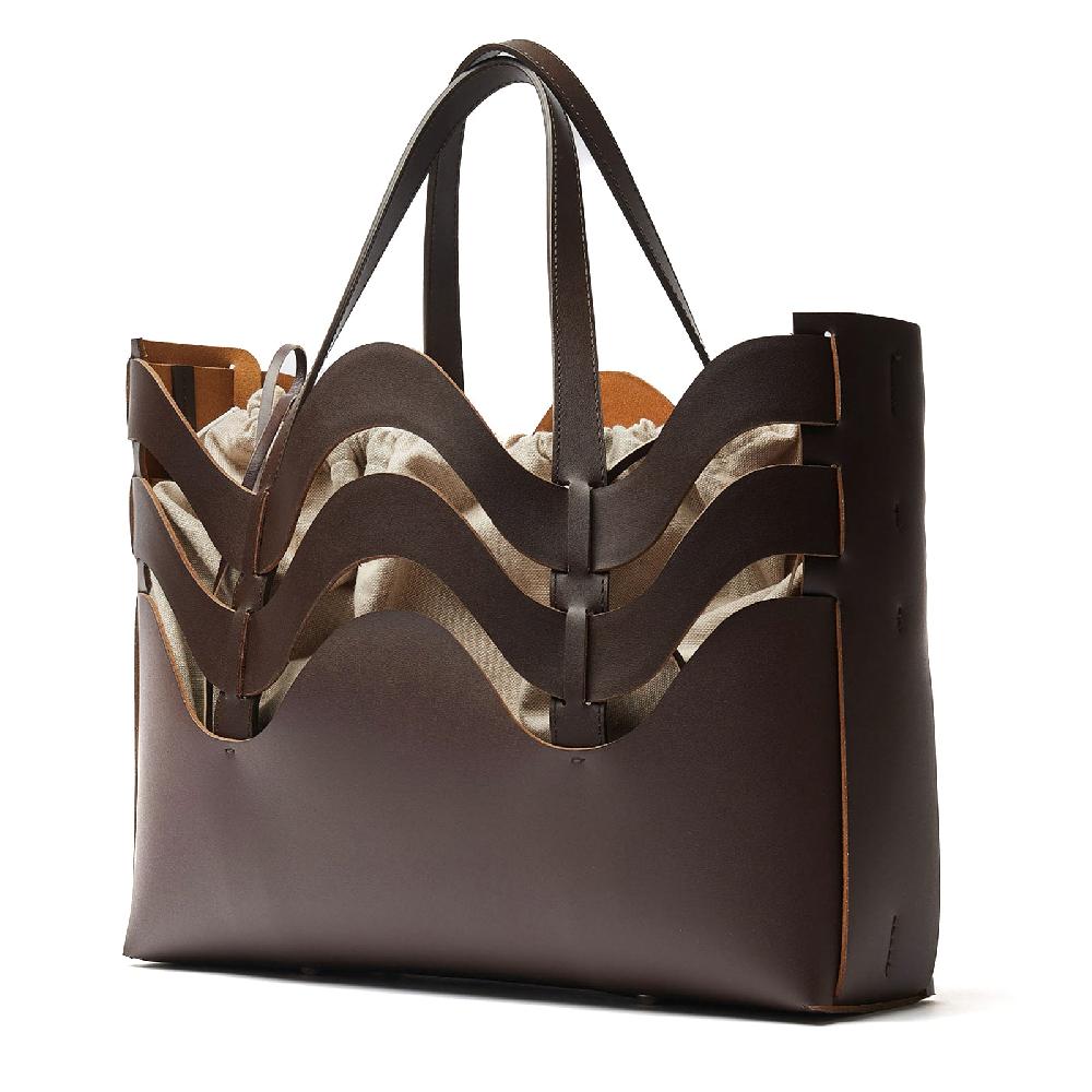 Zanellato BORSA DUNE MEDIUM IN PELLE RIGENERATA BROWN WENGHE | Zanellato Economico