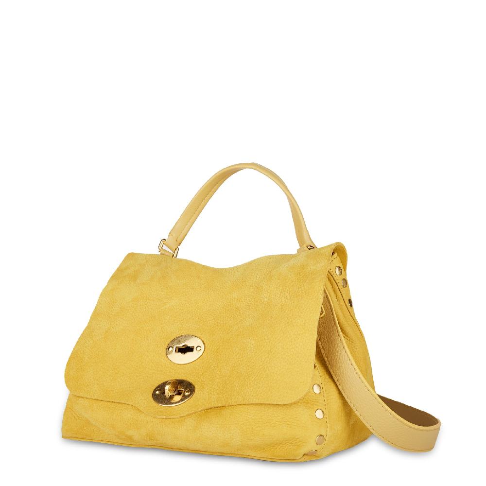 Zanellato BORSA POSTINA® SMALL IN PELLE NABUK YELLOW | Zanellato Vendita Economica