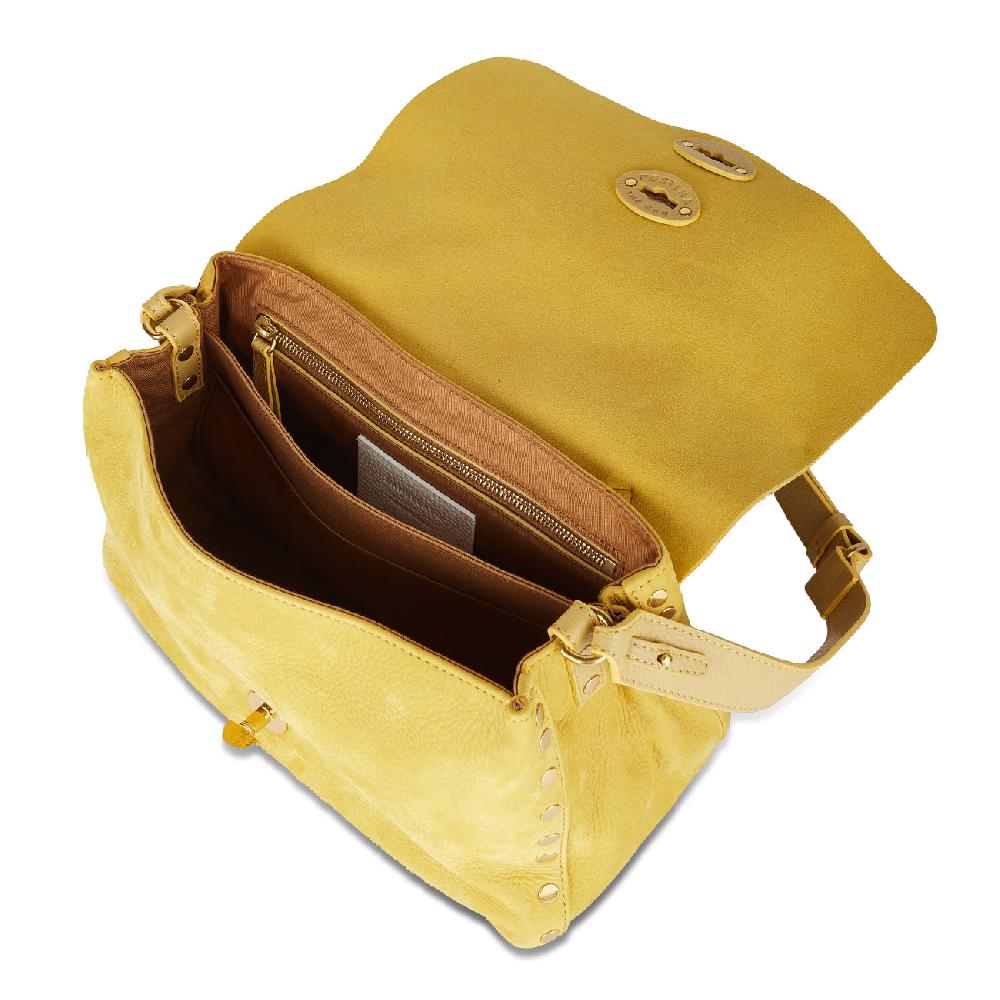 Zanellato BORSA POSTINA® SMALL IN PELLE NABUK YELLOW | Zanellato Vendita Economica