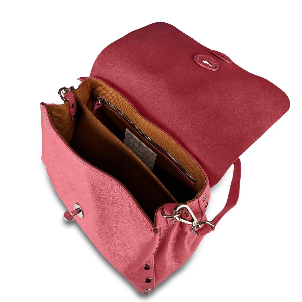 Zanellato BORSA POSTINA® SMALL IN PELLE LISCIA ROSE GUARANA' | Zanellato I Più Venduti