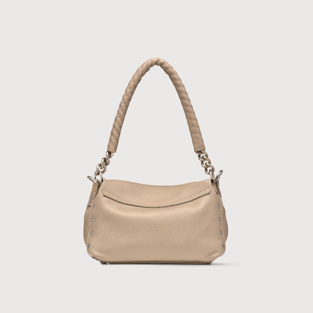 Zanellato BORSA POSTINA® BABY IN PELLE LISCIA GREY SASSONE | Zanellato Nuova