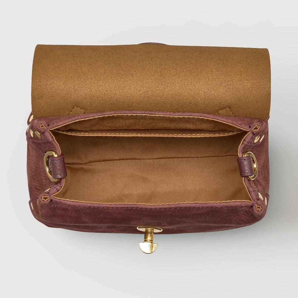 Zanellato BORSA POSTINA® BABY IN PELLE NABUK RED BARBERA | Zanellato Italy