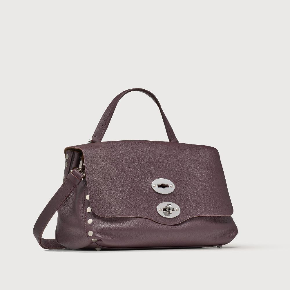 Zanellato BORSA POSTINA® SMALL IN PELLE LISCIA BROWN SANZENO | Zanellato Promozione