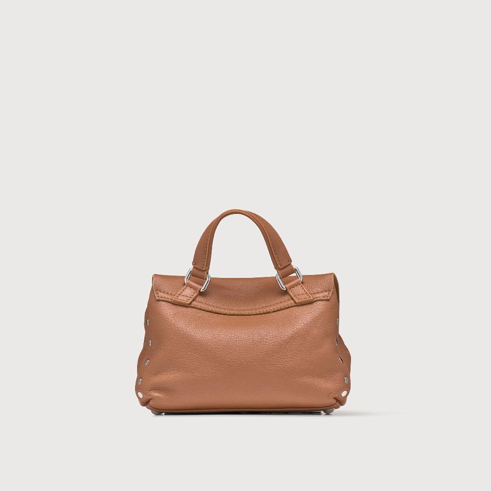 Zanellato BORSA POSTINA® BABY IN PELLE LISCIA BEIGE GENCO | Zanellato Pezzi Unici