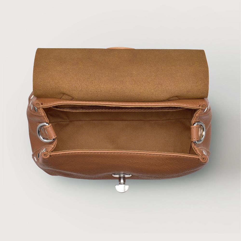 Zanellato BORSA POSTINA® BABY IN PELLE LISCIA BEIGE GENCO | Zanellato Pezzi Unici