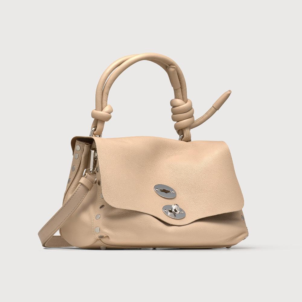 Zanellato BORSA POSTINA® SMALL IN PELLE LISCIA BEIGE BLOOM | Zanellato Negozi Online
