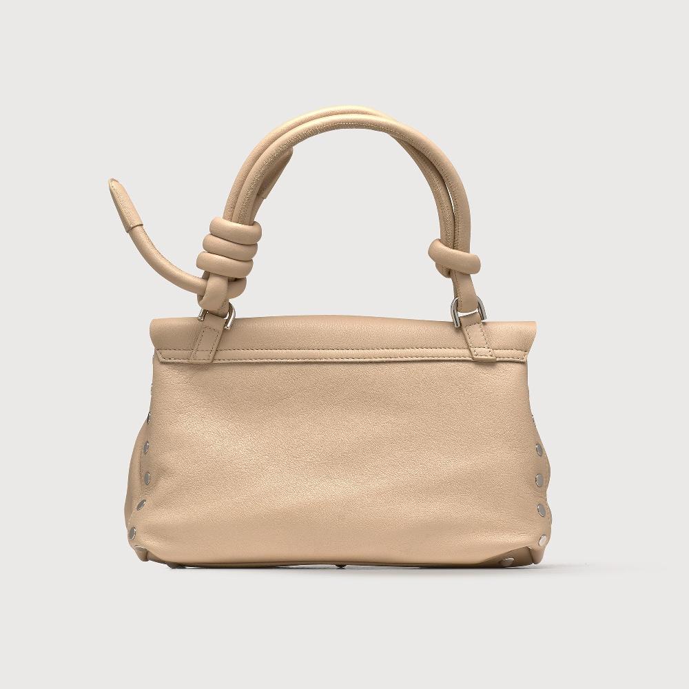 Zanellato BORSA POSTINA® SMALL IN PELLE LISCIA BEIGE BLOOM | Zanellato Negozi Online