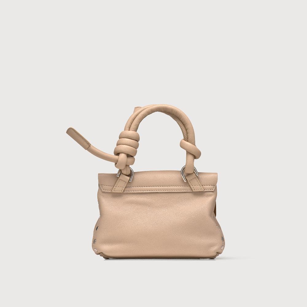 Zanellato BORSA POSTINA® BABY IN PELLE LISCIA BEIGE BLOOM | Zanellato Acquista Ora