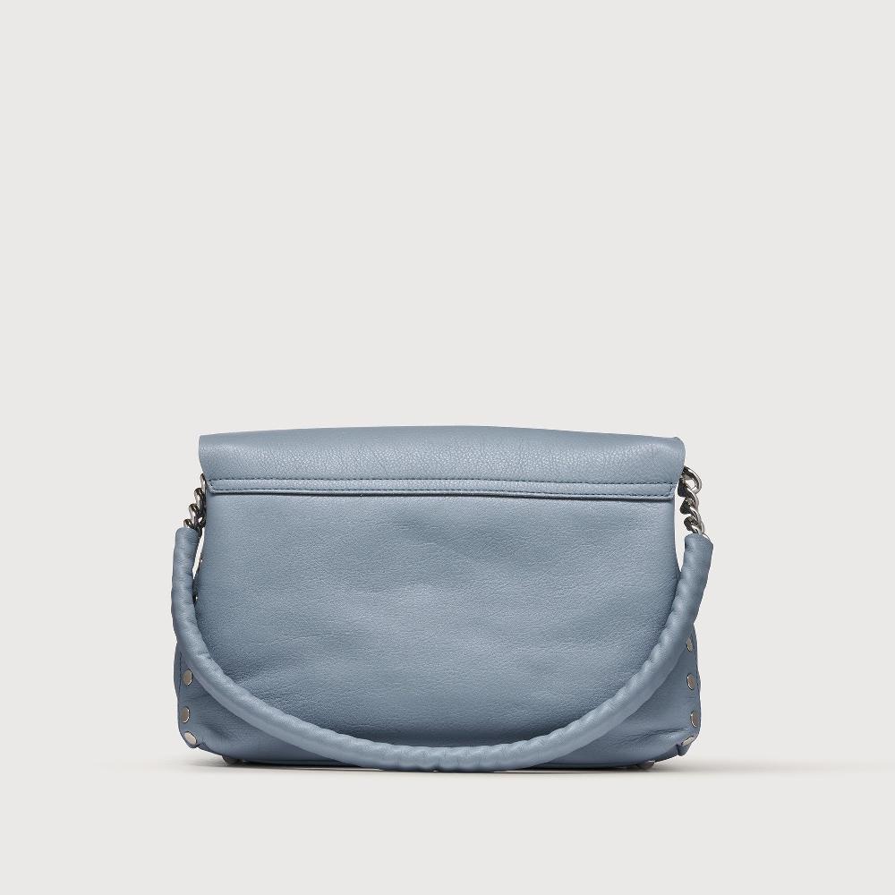 Zanellato BORSA POSTINA® SMALL IN PELLE LISCIA BLUE GRAN LAGUNA | Zanellato Fino Al -60%