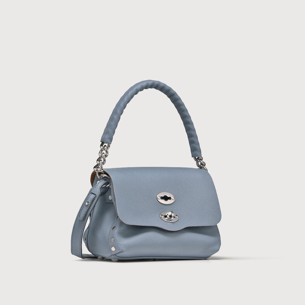 Zanellato BORSA POSTINA® BABY IN PELLE LISCIA BLUE GRAN LAGUNA | Zanellato Affare Del Giorno