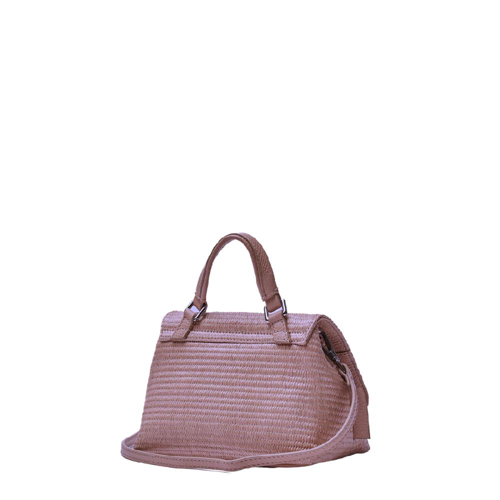 Zanellato BORSA POSTINA® BABY IN TESSUTO PAGLIA VIOLET MODENA | Zanellato Convenienza