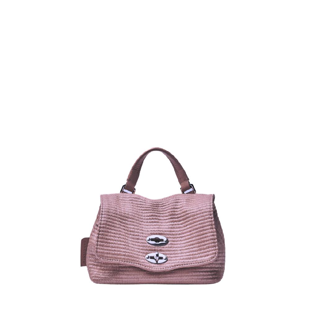 Zanellato BORSA POSTINA® BABY IN TESSUTO PAGLIA VIOLET MODENA | Zanellato Convenienza