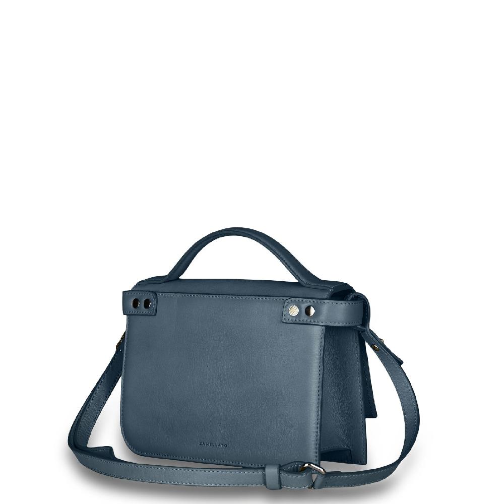 Zanellato BORSA ELLA UNICA IN PELLE LISCIA BLUE ATMOSFERA | Zanellato Online