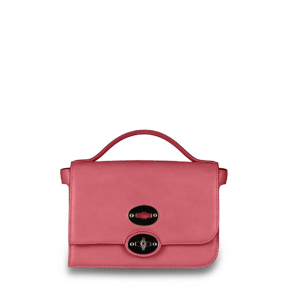 Zanellato BORSA ELLA UNICA IN PELLE LISCIA ROSE GUARANA' | Zanellato Outlet