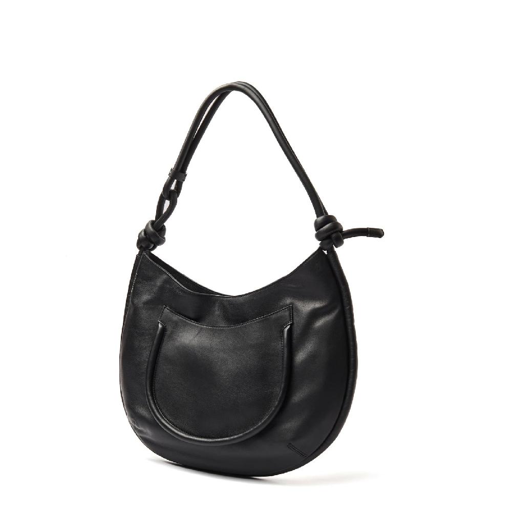 Zanellato BORSA DEMì LARGE IN PELLE LISCIA BLACK NERO | Zanellato In Vendita