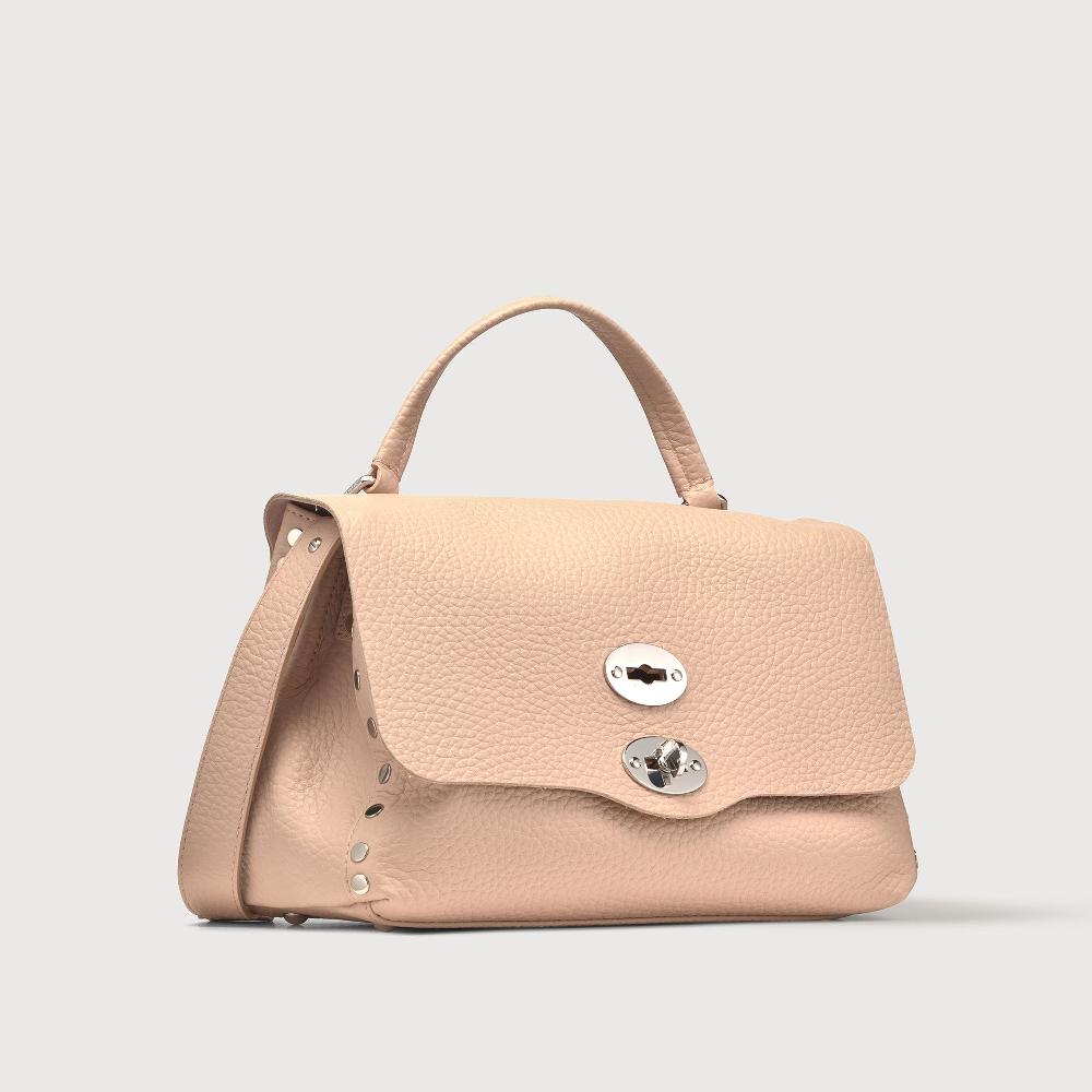 Zanellato BORSA POSTINA® SMALL IN PELLE MARTELLATA PINK ROSATELLO | Zanellato Moda