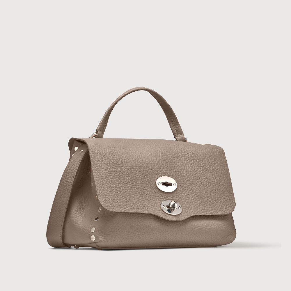 Zanellato BORSA POSTINA® SMALL IN PELLE MARTELLATA GREY CENERINO | Zanellato Offerte stagionali