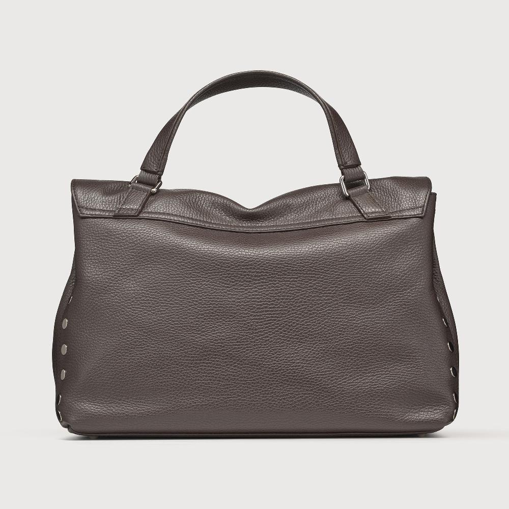 Zanellato BORSA POSTINA® MEDIUM IN PELLE MARTELLATA BROWN MOCACCINO | Zanellato Promozione temporanea